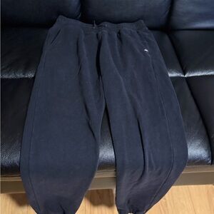 Abercrombie Kids Black Jogger Pants